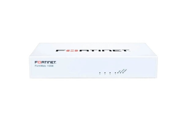 Fortinet FWB - 100E - BDL - 580 - 12 FortiWeb 100E 4 X Port 1000Base - T GE 4 X RJ - 45 Firewall 1 Year 24x7 FortiCare / FortiWeb Standard Fortinet Part Number: FWB - 100E - BDL - 580 - 12 - G5 Network GroupNetwork Security & Firewall Devices