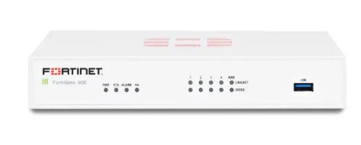 Fortinet FWF - 30E - A - BDL - 950 - 36 FortiWifi 5 X Port 1000Base - T GE 5 X RJ45 GE Ports Network Security/Firewall App 3 Yr 24×7 FC/FG Fortinet Part Number: FWF - 30E - A - BDL - 950 - 36 - G5 Network GroupNetwork Security & Firewall Devices