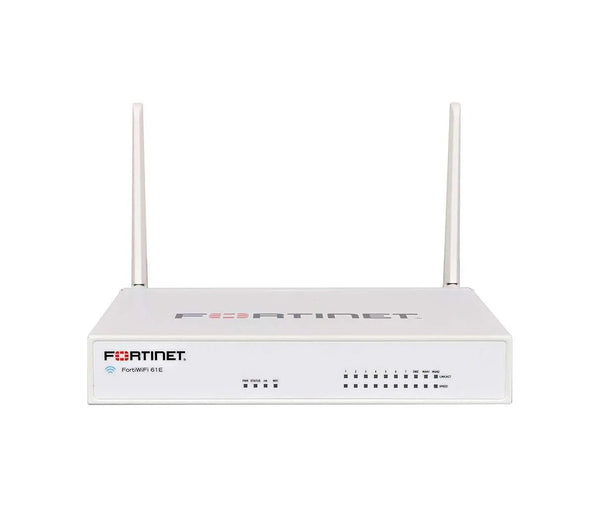 Fortinet FWF - 61E - BDL - USG - 874 - 12 FW 61E 10xPort,1000Base - T, Wireless LAN IEEE 802.11ac , 10 X RJ - 45 Port Firewall Fortinet Part Number: FWF - 61E - BDL - USG - 874 - 12 - G5 Network GroupNetwork Security & Firewall Devices
