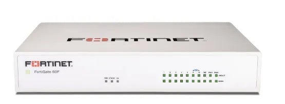Fortinet FWF - 61F - J - BDL - 950 - 60 FortiWifi 10x Port 10/100/1000Base - T GE 10x RJ - 45 GE Ports Firewall 5 Yr 24X7 FC/FG UTP Fortinet Part Number: FWF - 61F - J - BDL - 950 - 60 - G5 Network GroupNetwork Security & Firewall Devices