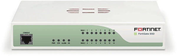 Fortinet FWF - 90D - BDL - 983 - 12 FW 90D 16x RJ - 45 Ports 2x WAN Ports 14x Switch Ports 802.11a/B/G/N Fortinet Part Number: FWF - 90D - BDL - 983 - 12 - G5 Network GroupNetwork Security & Firewall Devices