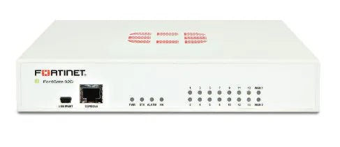 Fortinet FWF - 92D - BDL - 871 - 36 FortiWifi 92D 16 - Ports 1000Base - T GbE WLAN 16 X RJ - 45 Manage Desktop Rack - Mountable Firewall Fortinet Part Number: FWF - 92D - BDL - 871 - 36 - G5 Network GroupNetwork Security & Firewall Devices