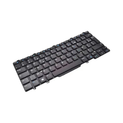 Dell FTTYH 83 Keys Single Point French Azerty Keyboard For Latitude 14 E5450 / E5470 / 5480 / 5490 / E5490 Dell Part Number: FTTYH