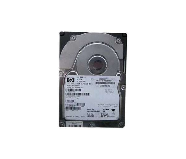 HP 306645 - 001 306645 - 001 HP 18.2GB 15000RPM Ultra - 320 SCSI Hot - Pluggable LVD 80 - Pin 3.5 - Inch Hard Drive HP Part Number: 306645 - 001 - G5 Network GroupServer Hard Drives