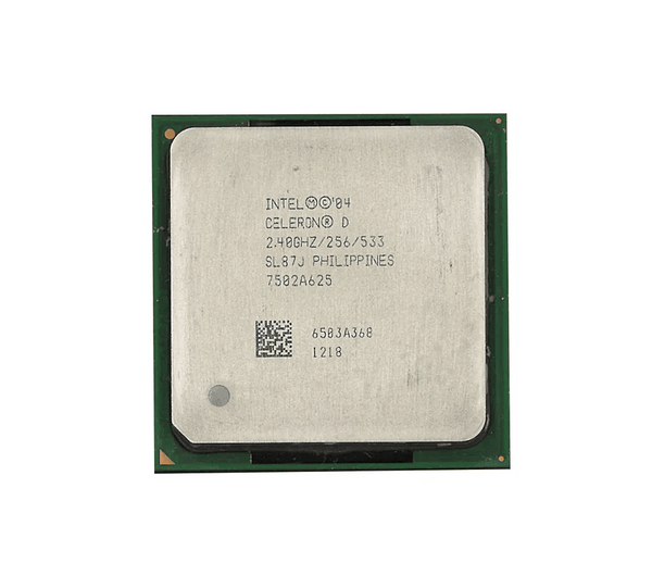 HP 357897 - 307 2.40GHz 533MHz FSB 256KB L2 Cache Socket PPGA478 Intel Celeron D 320 Single - Core (1 Core) Processor HP Part Number: 357897 - 307 - G5 Network GroupDesktop Processors