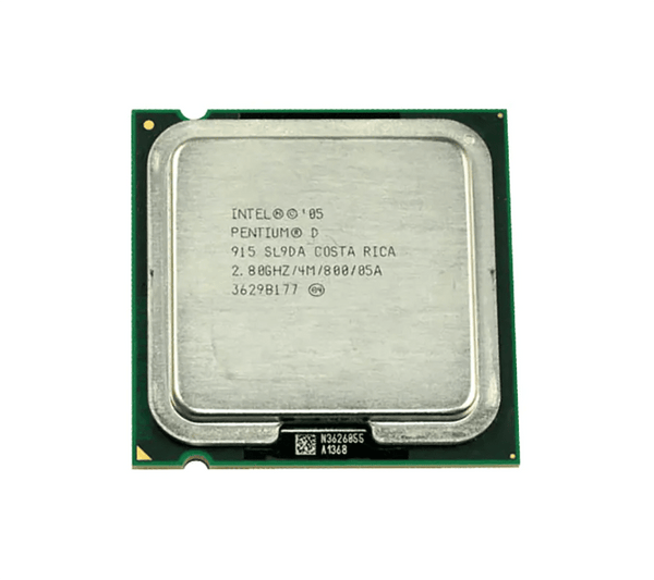 HP 403277 - 301 2.80GHz 800MHz FSB 4MB L2 Cache Socket PLGA775 Intel Pentium D 915 Dual - Core (2 Core) Processor HP Part Number: 403277 - 301 - G5 Network GroupDesktop Processors