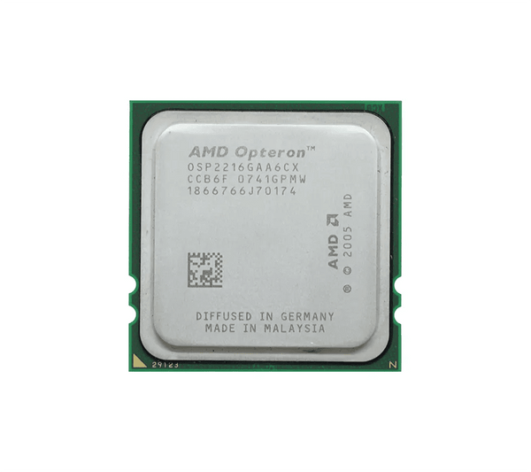 HP 409381 - L21 2.40GHz 1000MHz HTL 2MB L2 Cache Socket F AMD Opteron 2216 Dual - Core (2 Core) Processor Kit For ProLiant BL25p G2 HP Part Number: 409381 - L21 - G5 Network GroupServer Processors