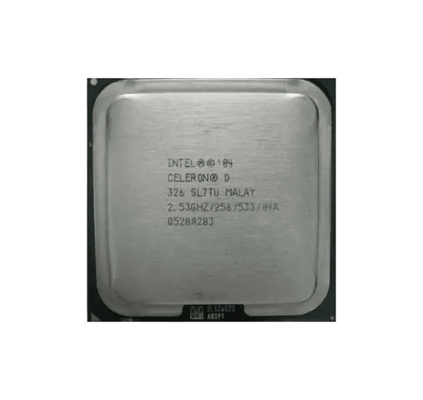 HP 419891 - 001 2.53GHz 533MHz FSB 256KB L2 Cache Socket PLGA478/PLGA775 Intel Celeron D 326 Single - Core (1 Core) Processor HP Part Number: 419891 - 001 - G5 Network GroupDesktop Processors