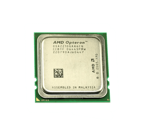 HP 434949 - 001 1.80GHz 1000MHz HTL 2MB L2 Cache Socket F (1207) AMD Opteron 2210 HE Dual - Core (2 Core) Processor HP Part Number: 434949 - 001 - G5 Network GroupServer Processors