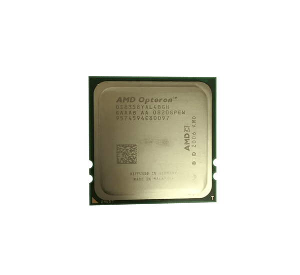 HP 468119 - L21 2.40GHz 1000MHz HTL 2MB L3 Cache Socket Fr2 (1207) AMD Opteron 8358 SE Quad - Core (4 Core) Processor HP Part Number: 468119 - L21 - G5 Network GroupServer Processors