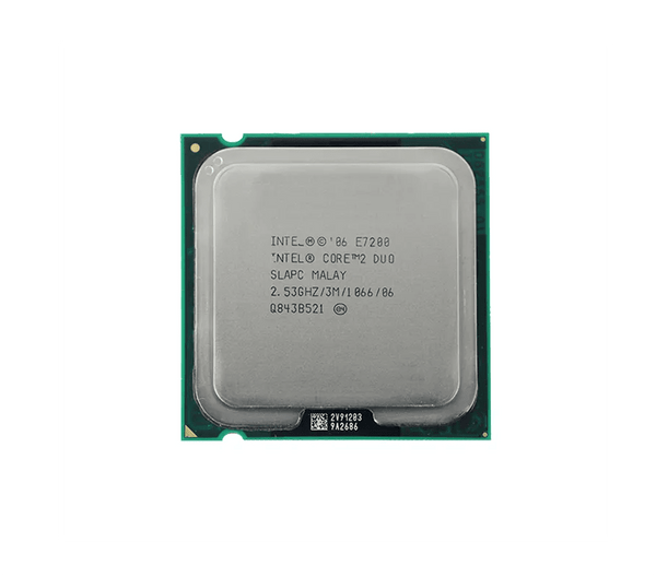 HP 5189 - 4406 2.53GHz 1066MHz FSB 3MB L2 Cache Socket LGA775 Intel Core 2 Duo E7200 Dual - Core (2 Core) Processor HP Part Number: 5189 - 4406 - G5 Network GroupDesktop Processors