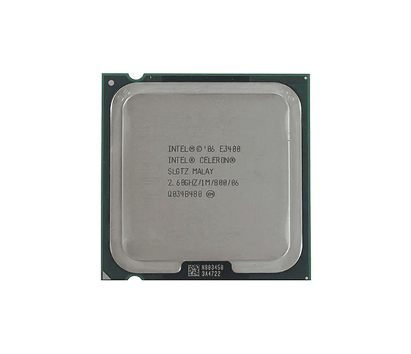 HP 582019 - 003 2.60GHz 800MHz FSB 1MB L3 Cache Socket LGA775 Intel Celeron E3400 Dual - Core (2 Core) Processor HP Part Number: 582019 - 003 - G5 Network GroupDesktop Processors