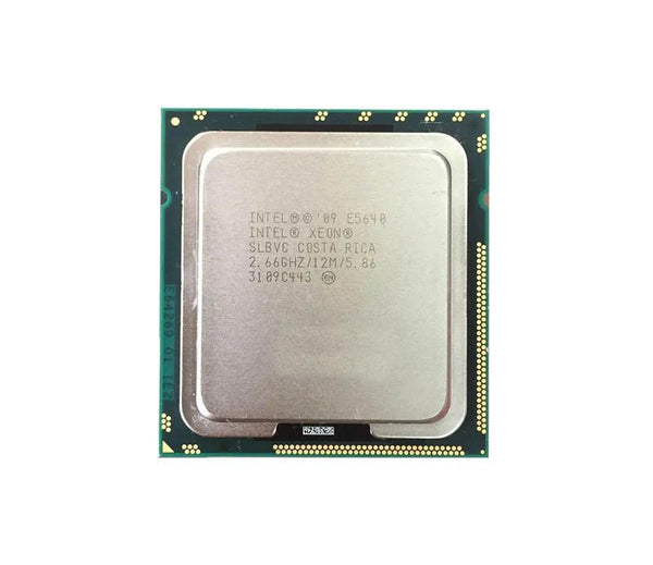 HP 602252 - L21 2.66GHz 5.86GT/S QPI 12MB L3 Cache Socket FCLGA1366 Intel Xeon E5640 Quad - Core (4 Core) Processor Kit For ProLiant DL320 G6 HP Part Number: 602252 - L21 - G5 Network GroupServer Processors