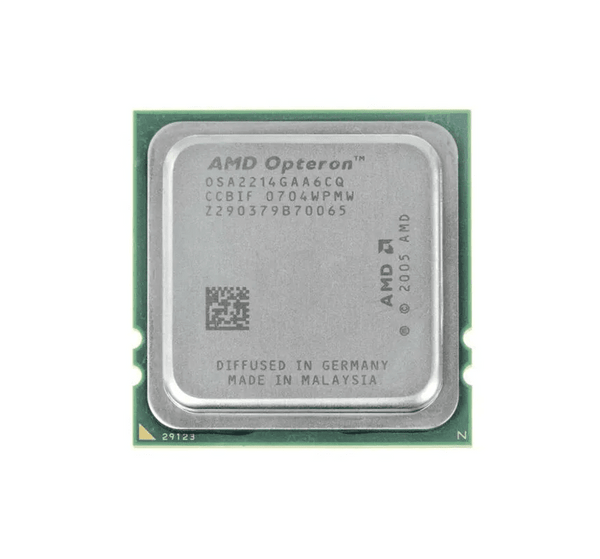 HP EW296AA 2.20GHz 1000MHz HTL 2MB L2 Cache Socket F AMD Opteron 2214 Dual - Core (2 Core) Processor For Xw9400 Workstation HP Part Number: EW296AA - G5 Network GroupServer Processors