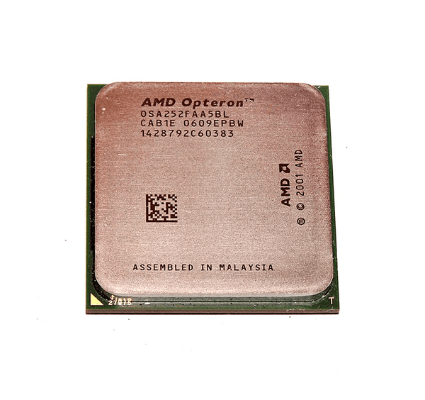 HP PP661A 2.60GHz 1000MHz HTL 1MB L2 Cache Socket 940 AMD Opteron 252 Single - Core (1 Core) Processor HP Part Number: PP661A - G5 Network GroupServer Processors