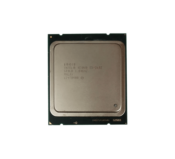 HPE 654424 - B21 1.80GHz 6.40GT/S QPI 10MB L3 Cache Socket FCLGA2011 Intel Xeon E5 - 2603 Quad - Core (4 Core) Processor Kit For ProLiant SL230s Gen8 HPE Part Number: 654424 - B21 - G5 Network GroupServer Processors