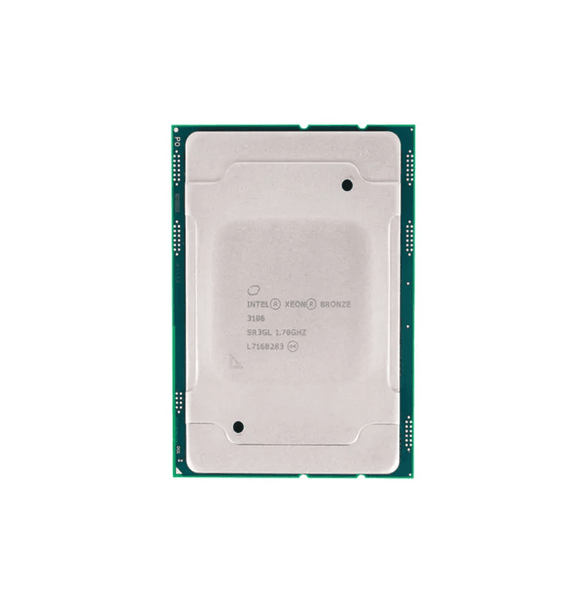 HPE 860651 - L21 1.70GHz 9.60GT/S UPI 11MB L3 Cache Socket FCLGA3647 Intel Xeon Bronze 3106 Octa - Core (8 Core) Processor Kit For ProLiant DL360 Gen10 HPE Part Number: 860651 - L21 - G5 Network GroupServer Processors