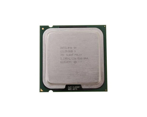 IBM 39J9695 3.20GHz 533MHz FSB 256KB L2 Cache Socket PLGA478 / PLGA775 Intel Celeron D 351 1 - Core Processor IBM Part Number: 39J9695 - G5 Network GroupDesktop Processors