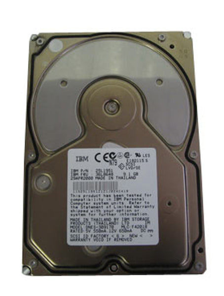 Part No: IC35L073UCDY10-0 - Hitachi Ultrastar 146Z10 73GB 10000RPM Ultra-320-80-Pin SCSI Hot Pluggable 3.5-inch Hard Drive