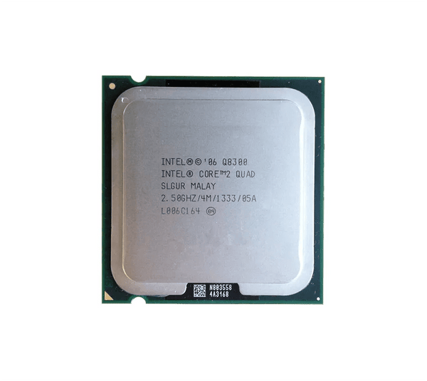 Intel AT80580PJ0604ML Core 2 Quad Q8300 Quad - Core (4 Core) 2.50GHz 1333MHz FSB 4MB L2 Cache Socket LGA775 Processor Intel Part Number: AT80580PJ0604ML - G5 Network GroupDesktop Processors