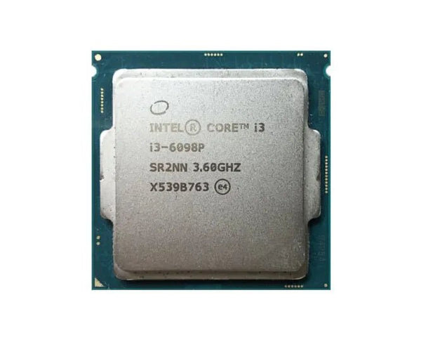Intel BX80662I36098P Core I3 - 6098P Dual Core 3.60GHz 8.00GT/S DMI3 3MB L3 Cache Socket LGA1151 Desktop Processor Intel Part Number: BX80662I36098P - G5 Network GroupDesktop Processors