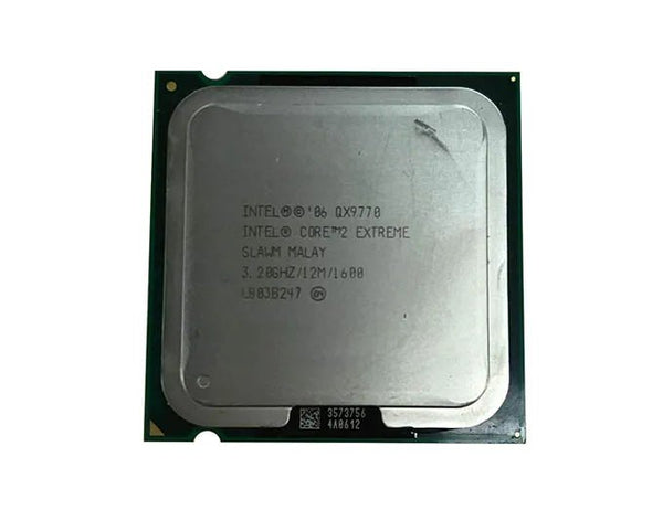 Intel BXC80569QX9770 Core 2 Extreme QX9770 Quad Core 3.20GHz 1600MHz FSB 12MB L2 Cache Socket LGA775 Desktop Processor Intel Part Number: BXC80569QX9770 - G5 Network GroupDesktop Processors