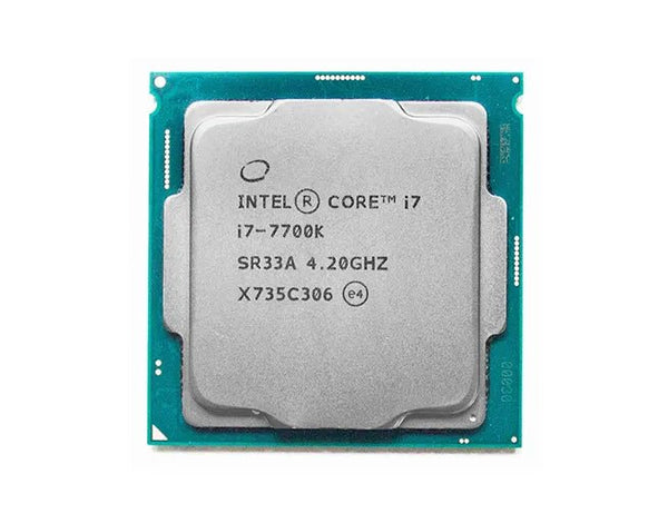 Intel BXC80677I77700K 7th Generation Core I7 - 7700K Quad - Core 4.20GHz 8.00GT/S DMI3 8MB L3 Cache Socket LGA1151 Processor (Tray Part) Intel Part Number: BXC80677I77700K - G5 Network GroupDesktop Processors