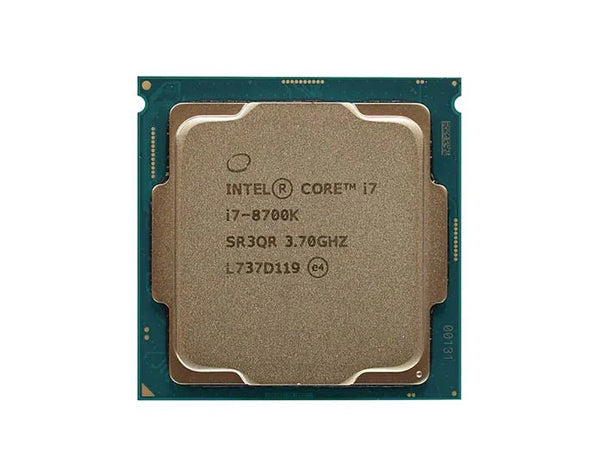 Intel BXC80684I78700K 8th Generation Core I7 - 8700K 6 - Core 3.70GHz 12MB L3 Cache Socket 1151 Processor (Tray Part) Intel Part Number: BXC80684I78700K - G5 Network GroupDesktop Processors