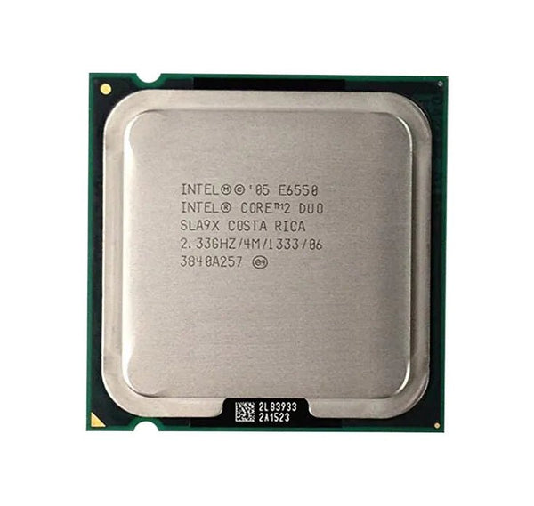 Intel HH80557PJ0534MG Core 2 Duo E6550 Dual - Core (2 Core) 2.33GHz 1333MHz FSB 4MB L2 Cache Socket PLGA775 Processor Intel Part Number: HH80557PJ0534MG - G5 Network GroupDesktop Processors