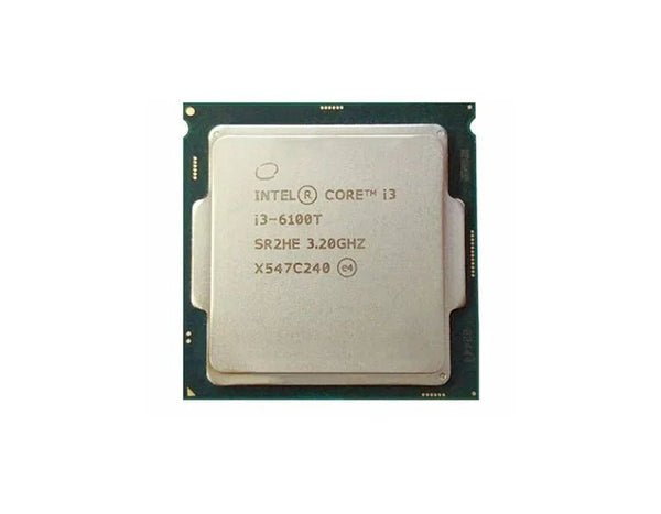 Intel I3 - 6100T Core 2 - Core 3.20GHz 8GT/S DMI3 3MB L3 Cache Socket LGA1151 Processor Intel Part Number: I3 - 6100T - G5 Network GroupDesktop Processors