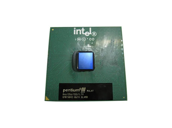 Intel SL4MD Pentium III Single - Core (1 Core) 866MHz 133MHz FSB 256KB L2 Cache Socket PPGA370 Processor Intel Part Number: SL4MD - G5 Network GroupDesktop Processors