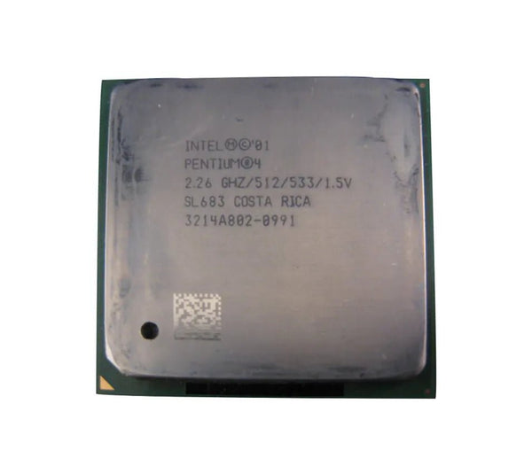 Intel SL683 Pentium 4 Single - Core (1 Core) 2.26GHz 533MHz FSB 512KB L2 Cache Socket PPGA478 Processor Intel Part Number: SL683 - G5 Network GroupDesktop Processors