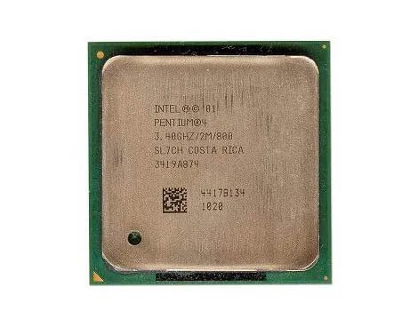 Intel SL7CH Pentium 4 Extreme Edition 3.4GHz 800MHz FSB 2MB L3 Cache Socket PPGA478 Processor Intel Part Number: SL7CH - G5 Network GroupDesktop Processors