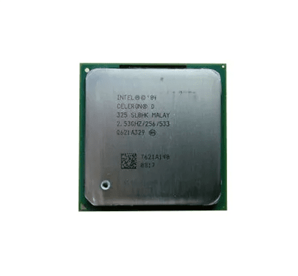 Intel SL7TL Celeron D 325J Single - Core (1 Core) 2.53GHz 533MHz FSB 256KB L2 Cache Socket PLGA775 Processor Intel Part Number: SL7TL - G5 Network GroupDesktop Processors