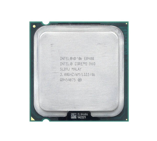 Intel SL89J Core 2 Duo E8400 Dual - Core (2 Core) 3.00GHz 1333MHz FSB 6MB L2 Cache Socket LGA775 Processor Intel Part Number: SL89J - G5 Network GroupDesktop Processors