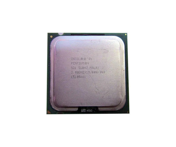 Intel SL9CB Pentium 4 531 Single - Core (1 Core) 3.00GHz 800MHz FSB 1MB L2 Cache Socket PLGA775 Processor Intel Part Number: SL9CB - G5 Network GroupDesktop Processors