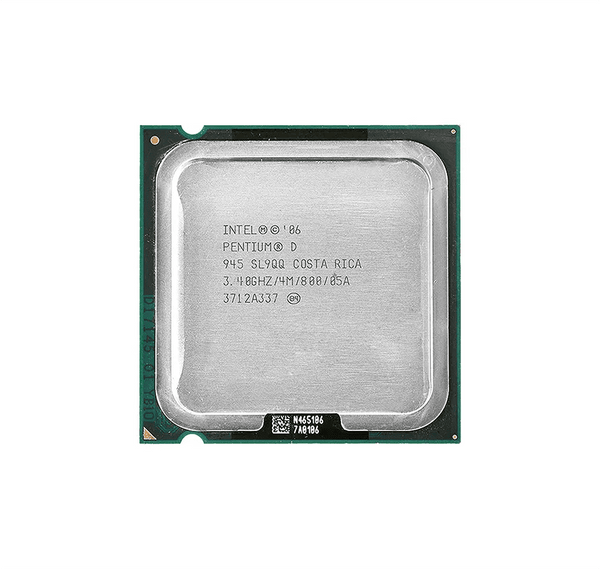 Intel SL9QB Pentium D 945 3.4GHz 4MB L2 Cache 800MHz FSB LGA775 Socket Processor Intel Part Number: SL9QB - G5 Network GroupDesktop Processors