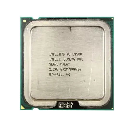 Intel SLA95 Core 2 Duo E4500 Dual - Core (2 Core) 2.20GHz 800MHz FSB 2MB L2 Cache Socket LGA775 Processor Intel Part Number: SLA95 - G5 Network GroupDesktop Processors