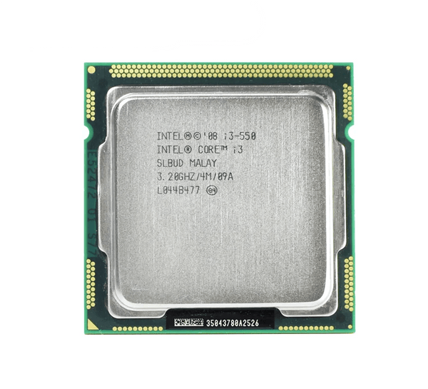 Intel SLBUD Core I3 - 550 Dual - Core (2 Core) 3.20GHz 2.50GT/S DMI 4MB L3 Cache Socket FCLGA1156 Processor Intel Part Number: SLBUD - G5 Network GroupDesktop Processors