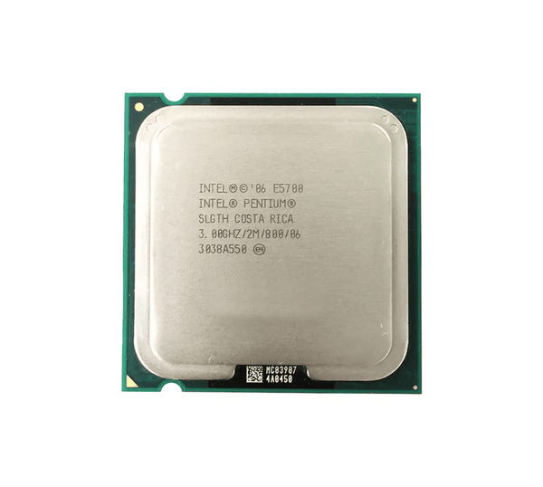 Intel SLGTH Pentium E5700 Dual - Core (2 Core) 3.00GHz 800MHz FSB 2MB L3 Cache Socket LGA775 Processor Intel Part Number: SLGTH - G5 Network GroupDesktop Processors