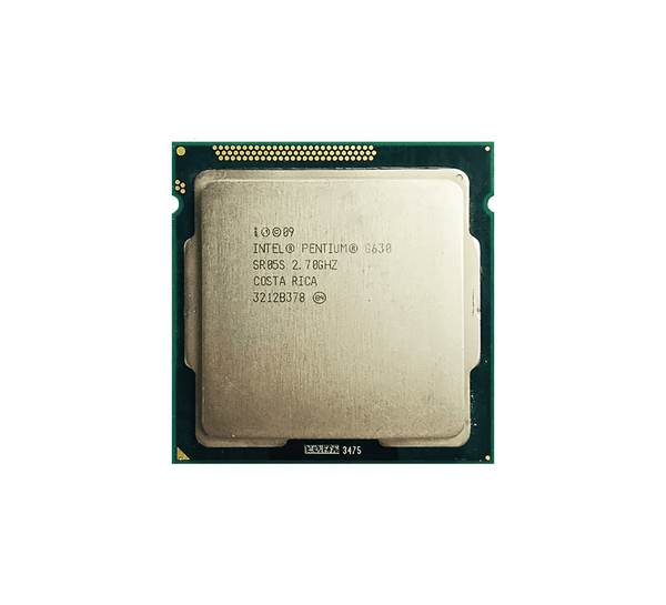 Intel SR05S Pentium G630 Dual Core 2.70GHz 5.00GT/S DMI 3MB L3 Cache Socket FCLGA1155 Desktop Processor Intel Part Number: SR05S - G5 Network GroupDesktop Processors