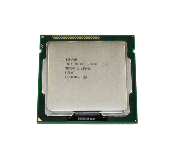 Intel SR05V Celeron G550T Dual Core 2.20GHz 5.00GT/S DMI 2MB L3 Cache Socket FCLGA1155 Desktop Processor Intel Part Number: SR05V - G5 Network GroupDesktop Processors
