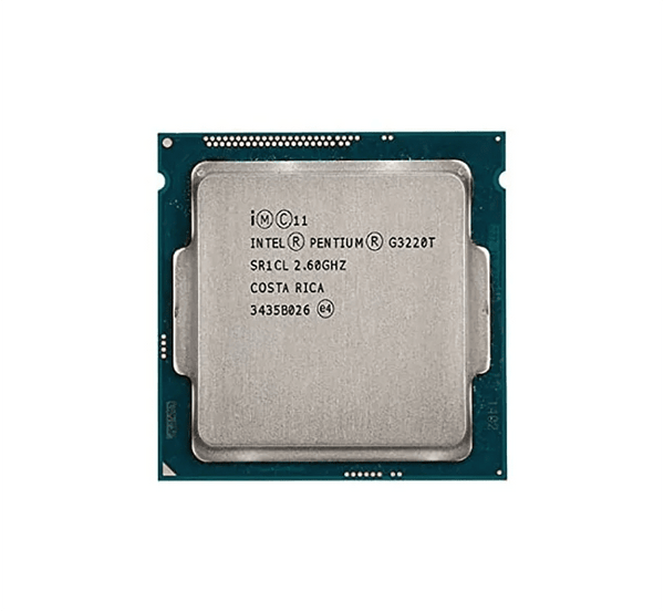Intel SR1CL Pentium G3220T Dual Core 2.60GHz 5.00GT/S DMI2 3MB L3 Cache Socket FCLGA1150 Processor Intel Part Number: SR1CL - G5 Network GroupDesktop Processors