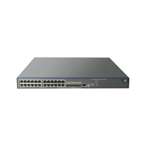 HPE JG236A-B 5120 Series 5120-24G-PoE+ 24 X RJ-45 Ports PoE+ 1000Base-T + 4 X Shared SFP Ports Layer 3 Managed 1U Rack-Mountable Gigabit Ethernet Network EI Switch HPE Part Number: JG236A-B