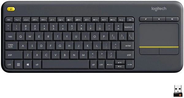 Keyboards / Logitech - K400 Plus TKL Wireless Membrane Keyboard for PC/TV/Laptop/Tablet K400PLUS.. - G5 Network GroupWireless Membrane Keyboard