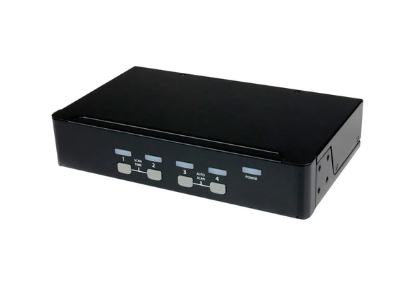 HP 439323-001 4 X Ports 1U Rack-Mountable USB/PS2 KVM Console Switch HP Part Number: 439323-001