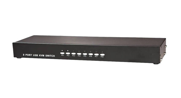 ATEN KH2508A 2-Console 8-Port Cat 5 High-Density KVM Switch ATEN Part Number: KH2508A
