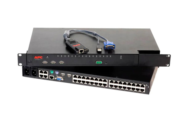 Dell 0F622J PowerEdge 180AS 8 X Ports RJ-45 + 1 X Port VGA 15-Pin + 1 X Port BD-9 KVM Console Switch Dell Part Number: 0F622J