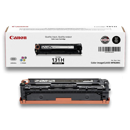 Canon CRG-131BK High Yield Black Toner Cartridge 6273B001AA