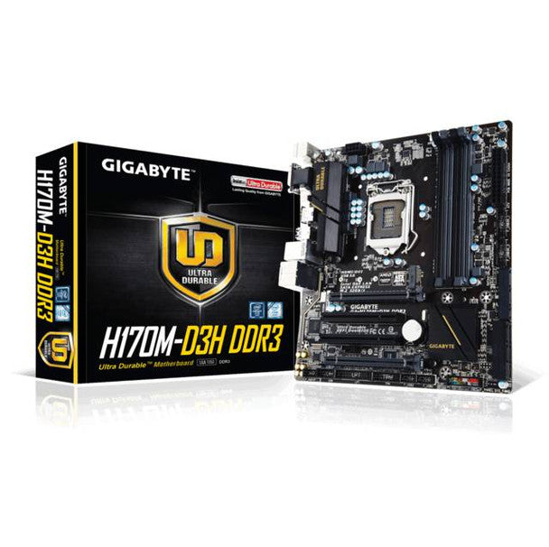 GA-H170M-D3H DDR3